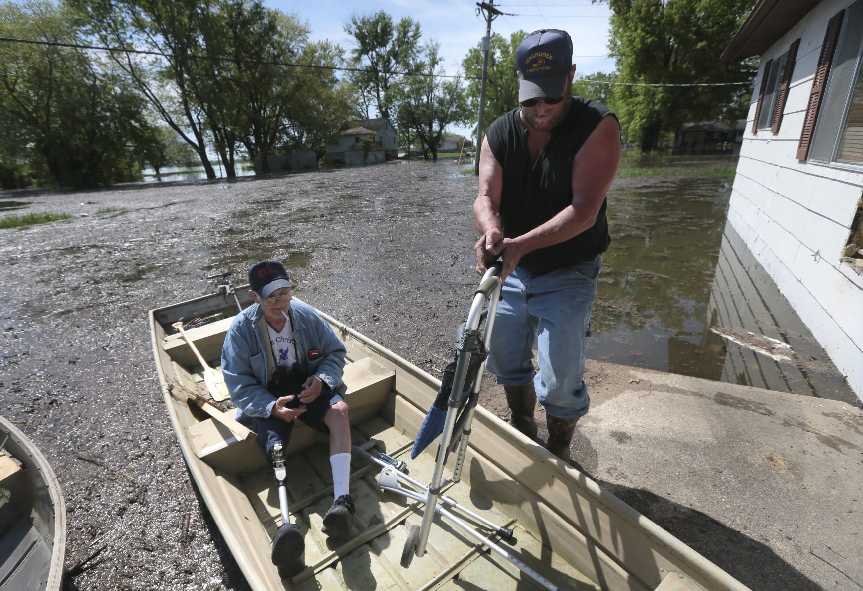 Flooding in Winfield and Foley